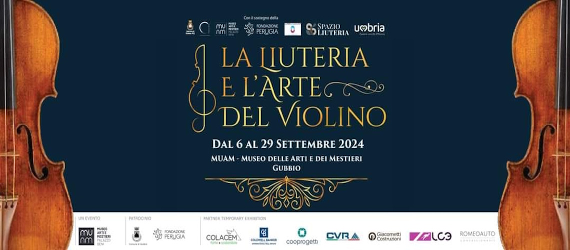 La Liuteria e l'Arte del Violino playbill - Gubbio